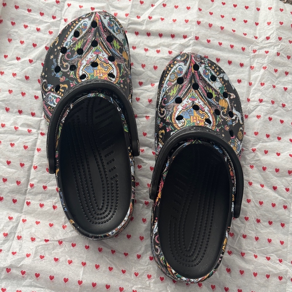 Harry Potter Clogs with Colorful Pattern